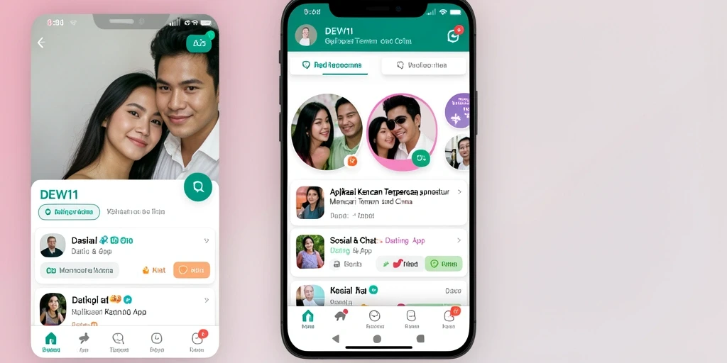 Tampilan antarmuka DEWI11 yang modern dan ramah pengguna.