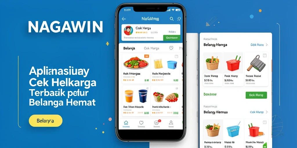 Interface NAGAWIN menunjukkan fungsi cek harga secara efektif.
