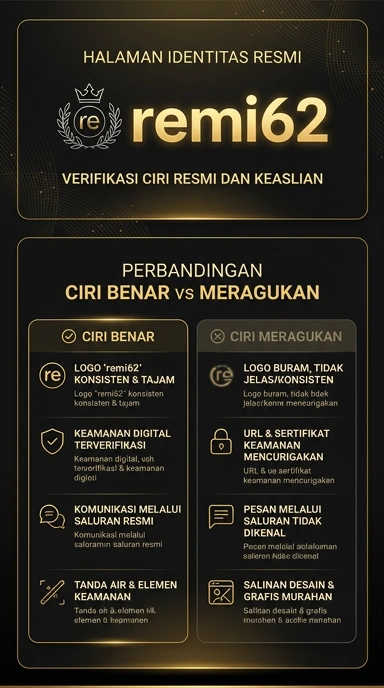 Halaman Resmi Remi62 untuk Pengguna Android